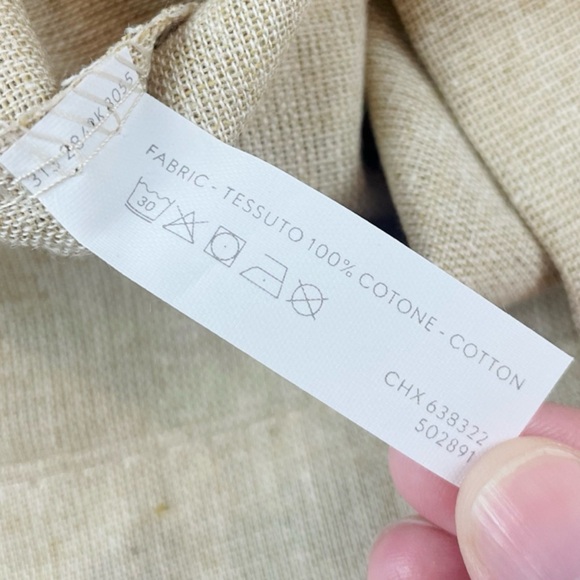 GUCCI • Set of 4 Tan Linen Small Logo Shoe Dust Bags - Picture 11 of 12